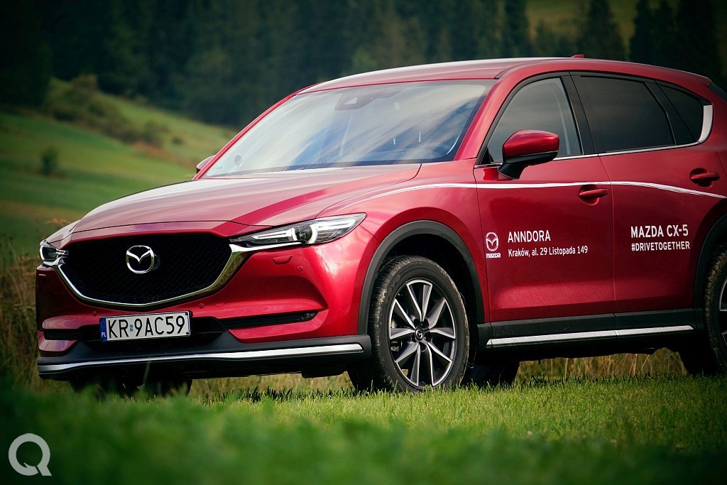 Nowa Mazda CX5 2017 zdobywa maksymalną ocenę pięciu