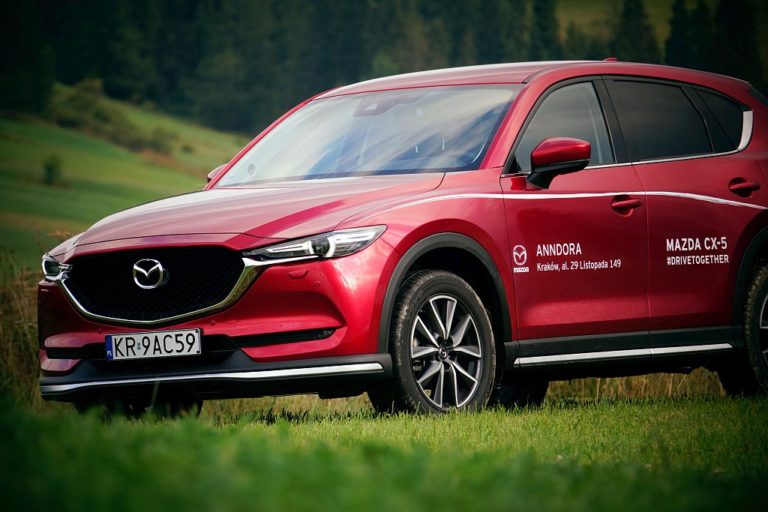 Nowa Mazda CX5 2017 zdobywa maksymalną ocenę pięciu
