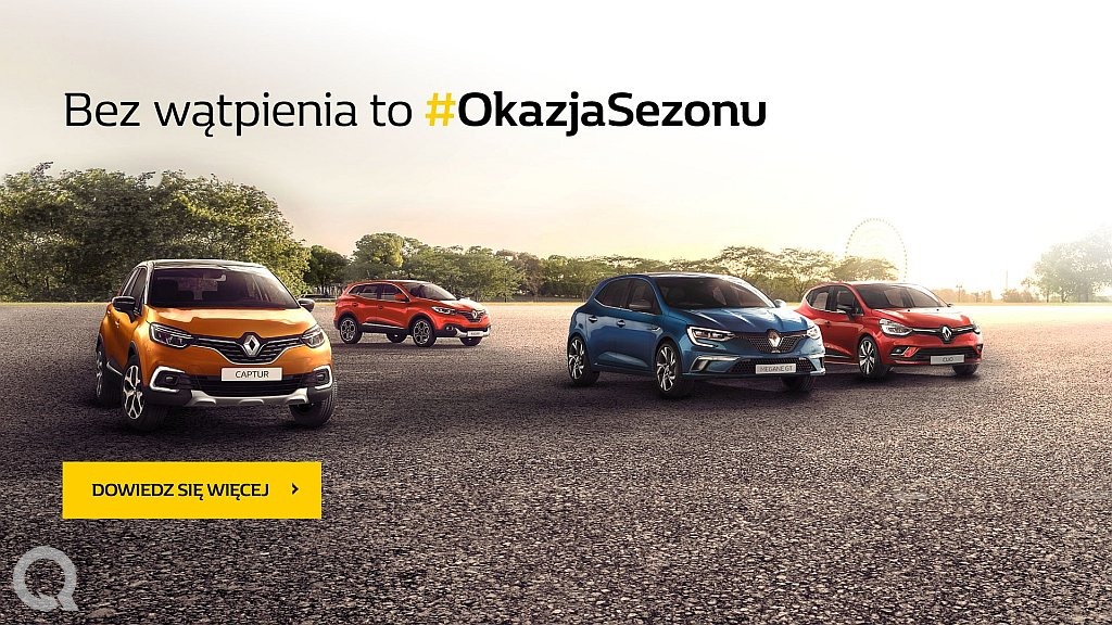 Promocyjna cena ubezpieczeń w Renault do końca września