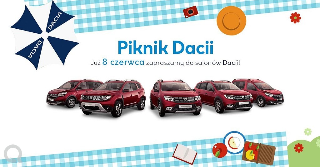 Zapraszamy na piknik w Dacia Anndora Kraków i Nowy Targ